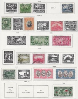 13 Haiti Stamps from Quality Old Antique Album 1920 1939