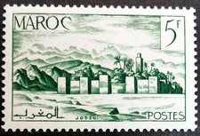MAROC 1947 TIMBRE  Remparts      Yt 257a    NEUF ** MNH