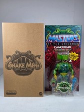 MOTU Origins Camo Khan Mattel Creations Exclusive Snake Men Figure New