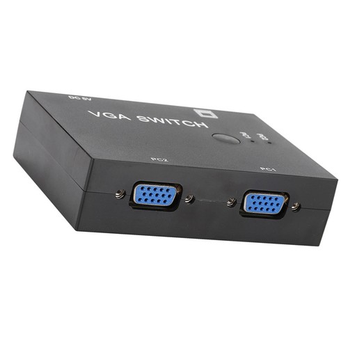 VGA Splitter Computer Accessory 2-In-1-Out 2 Port Switcher HD Display Accesso CB - Afbeelding 17 van 22