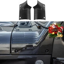 USA Flag Cowl Body Armor Cover Corner Guards For Jeep Wrangler JL JT 2018 2019