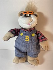 Vintage Real Talkin' Bubba Wisecracking Talking Plush Bear Tyco 1999  Works
