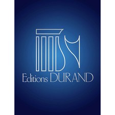 Editions Durand La Croix Douloureuse (Voice and Piano) by Andr? Caplet