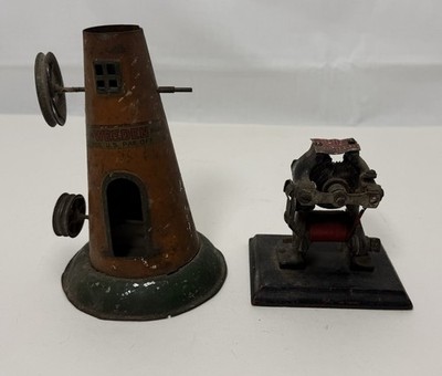 Vintage Little Hustler Steam Engine Weeden Windmill Parts Repair