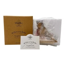 Demdaco Willow Tree by Artist Susan Lordi "Thoughtful Child" 3-in. Figurine 2008