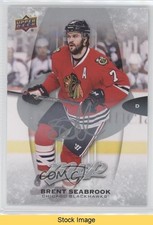 2016-17 Upper Deck MVP Silver Script Brent Seabrook #64 READ 1o7y