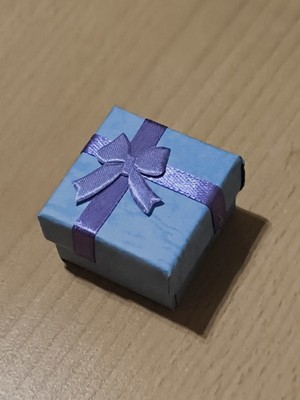 Geschenkbox für Einen Ring Ringbox Hochzeit Geschenk Ringbox