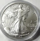 2025 American Eagle Silver Dollar With Eagle Privy 1 oz 999 Silver - In Capsule