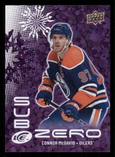 2024-25 Upper Deck Ice Sub Zero Stars Connor McDavid Edmonton Oilers #14