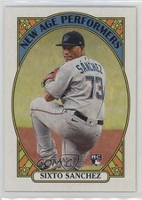 2021 Topps Heritage New Age Performers Sixto Sanchez #NAP-21 f1w