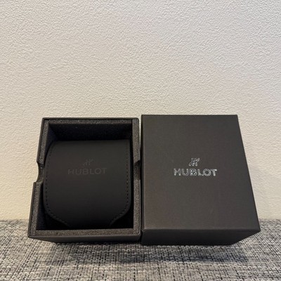 Excellent condition HUBLOT watch case empty box travel pouch