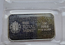 2021 Royal Mint UNA AND THE LION 1oz silver bar .999 fine silver 44.31 per troy oz
