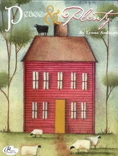 Peace & Plenty Lynne Andrews Decorative Painting Book Primitive Patterns