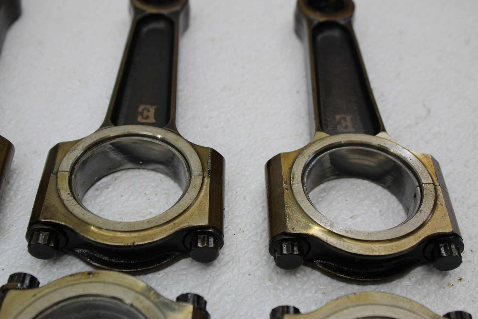 99-01 FERRARI 456 M ENGINE MOTOR CRANKSHAFT PISTON CONNECTING ROD RODS SET