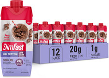 Protein Shake, Chocolate- 20G Protein, Meal Replacement Shake Ready to Drink, Hi