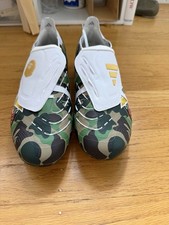 BAPE x adidas Predator Elite FG 'Brown' Size 9