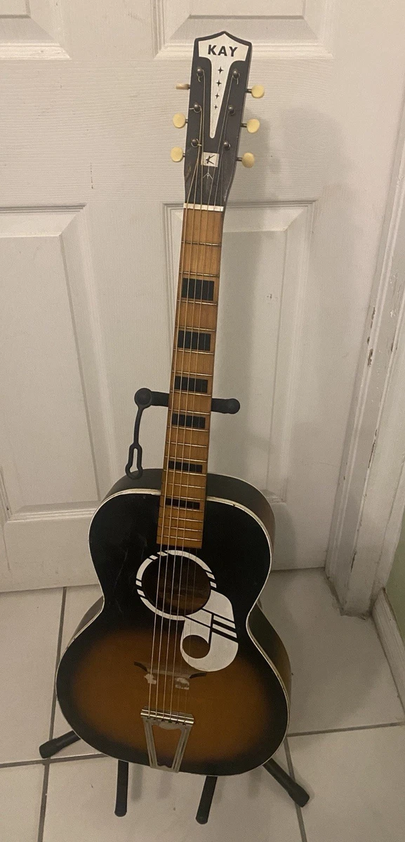 vintage kay acoustic guitar products for sale | eBay