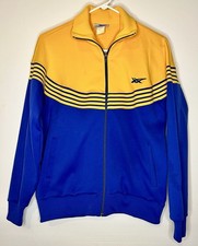 Grail Vtg ASICS TIGER Track Jacket MADE IN JAPAN - 90s Colorblock - Medium