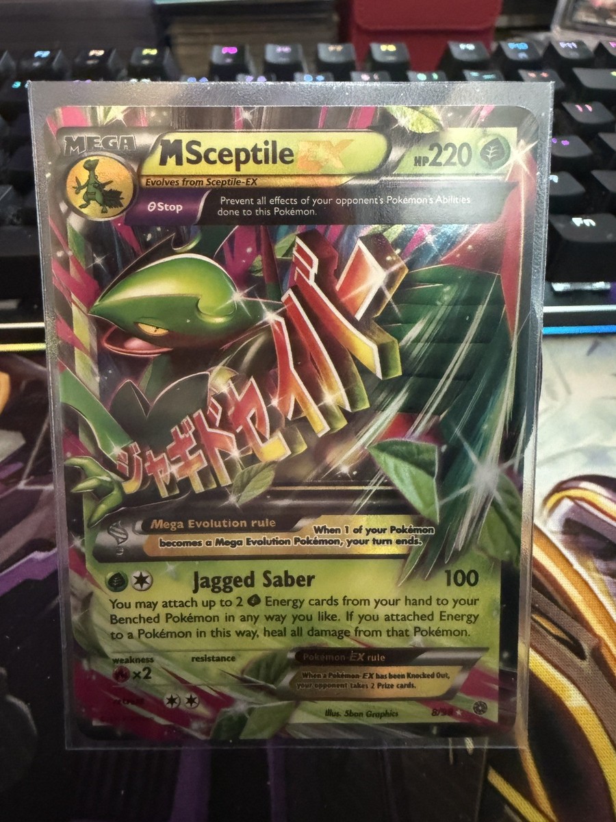 M Sceptile EX 8/98 XY - Ancient Origins Holo Pokemon TCG | eBay