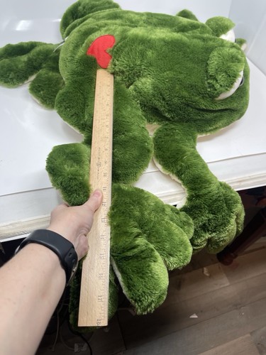 Adventure Animal Floppy Plush Frog Green Stuffed Animal HUGE 40” 2016 - Picture 8 of 9