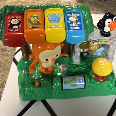 Toy-V-Tech Learn & Dance Interactive Zoo Toy Educational Animals