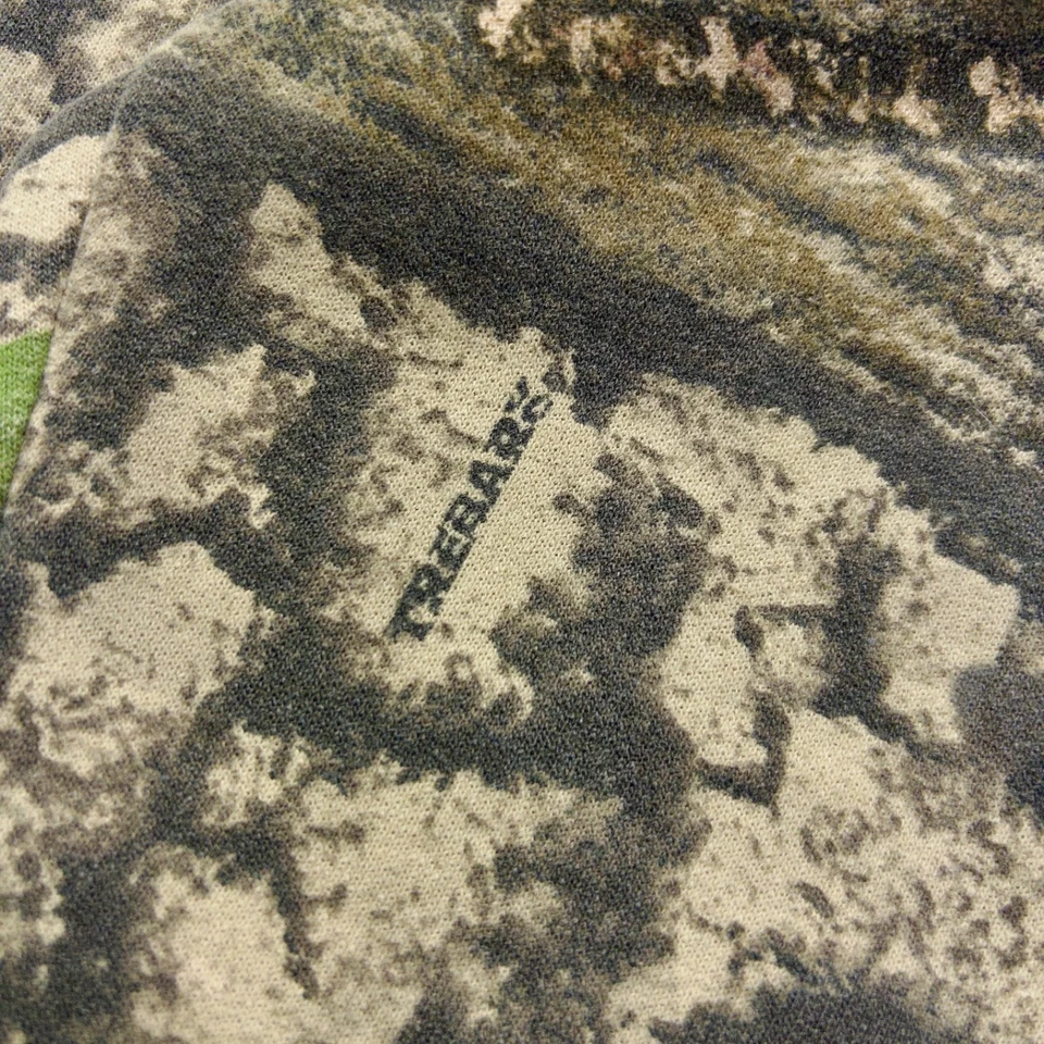 Sudadera de Colección Jerzees Exterior Para Hombres 3XL Camuflada Cuello Redondo Bigwoods Trebark Años 90 Y2K Foto 4 de 4