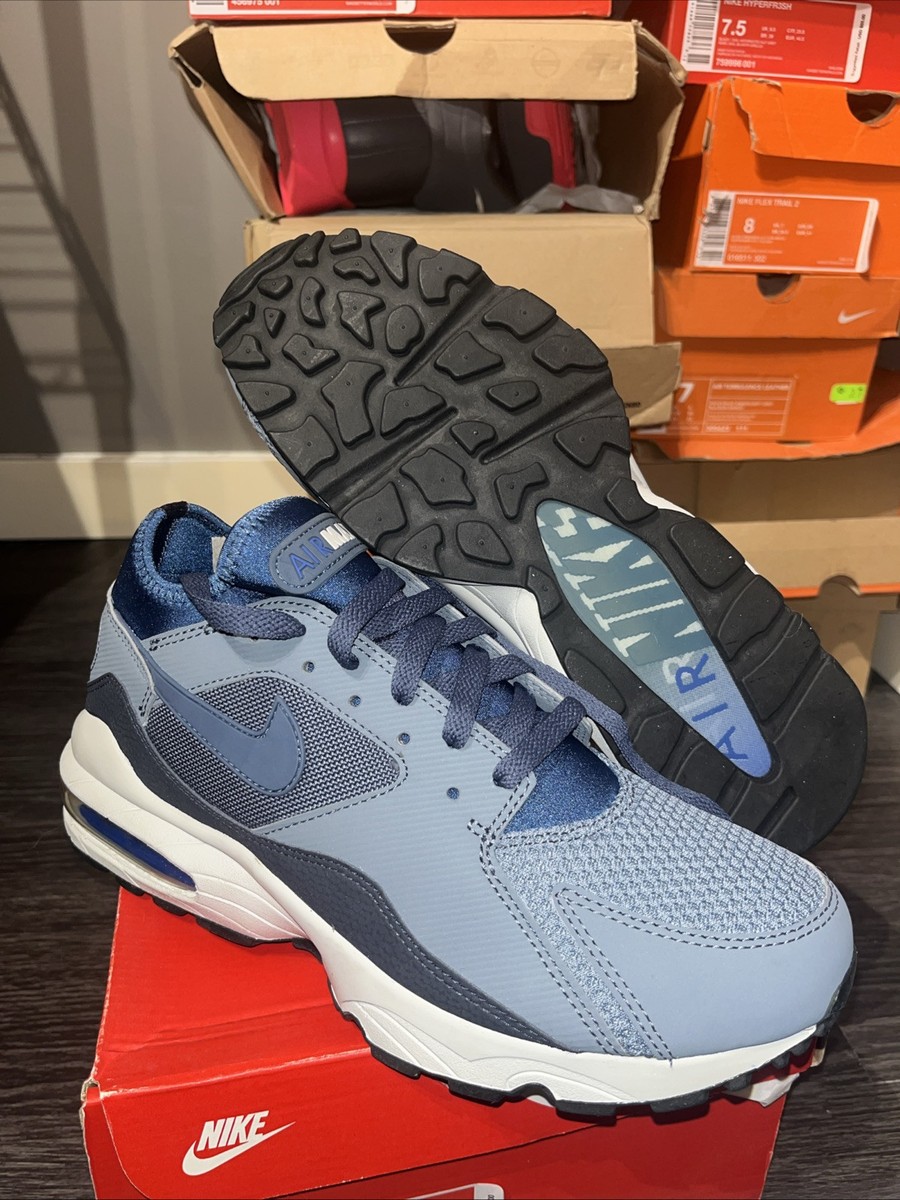 Size Nike Air Max 93 Navy Blue Blue /white Retro