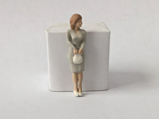Arttista #1261 - Young Woman Standing, Waiting - O SCALE Figure - Model Trains