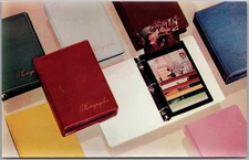 c1950s Philadelphia PA Postcard MAJESTIC STATIONERY CO. "Flip-Up Photo Album"