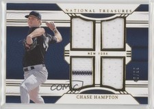 2024 Panini National Treasures Game Gear Swatches Quad 48/99 Chase Hampton 19l7