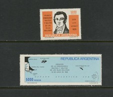 Q518 Argentinien 1982 Malvinas Kommandodistrikt Karten 2v. MNH