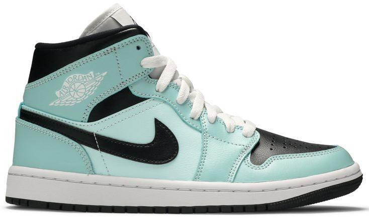 Jordan 1 Mid Aqua Black W for sale | eBay
