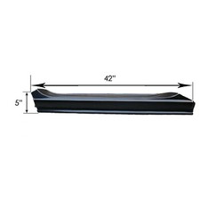 Front Driver Side Slip-On Style Rocker Panel For GMC CK Pickup 1973-1991 RRP101