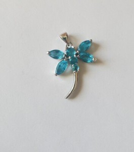 Authentic 18k Gold Plated Dragonfly Charm Silver Tone