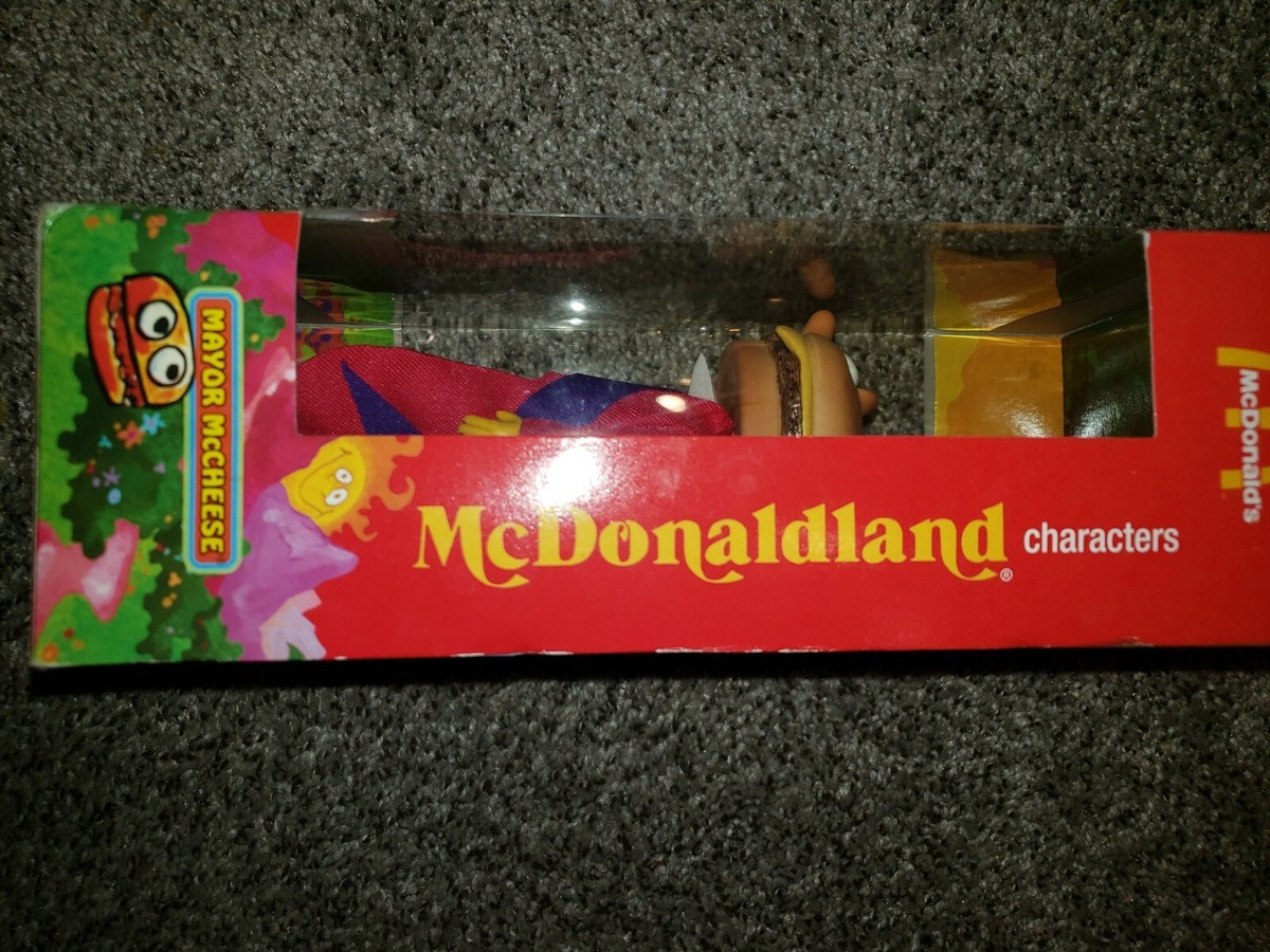 New MCDONALD'S Mcdonaldland Mayor McCHEESE Huckleberry