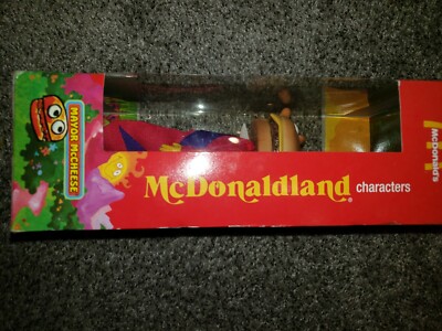 New MCDONALD'S Mcdonaldland Mayor McCHEESE Huckleberry