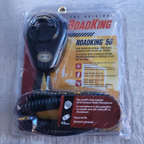 RoadKing RK564P Mikrofon z redukcją szumów CB Ham Radio Amator Trucker Pro