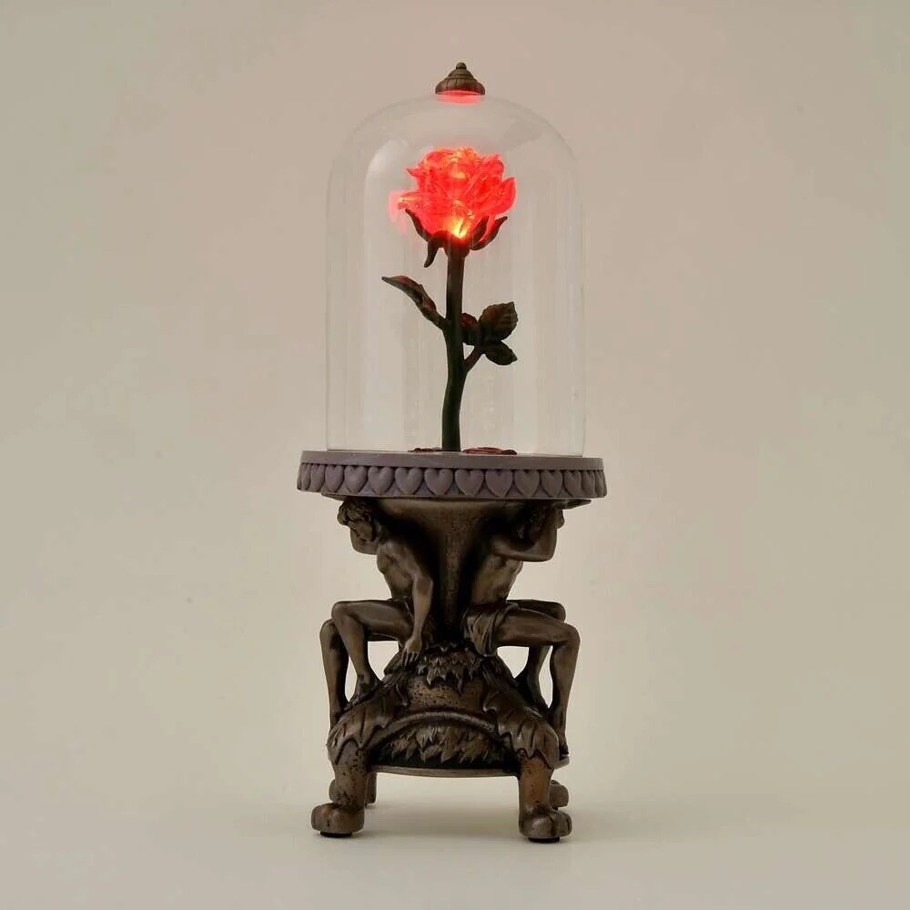 Disney Parks Beauty and the Beast Light-Up Enchanted Rose