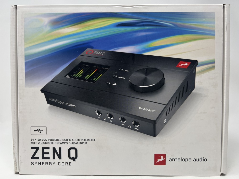 Antelope Audio - Zen Q Synergy Core | 14x10 Bus-Powered USB Audio Interface