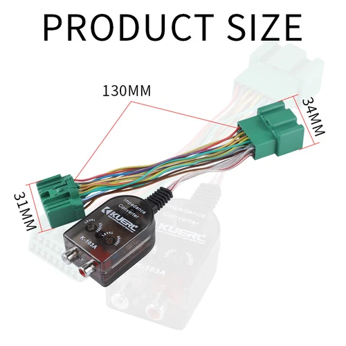 Radio Add AMP Amplifier Interface Adapter Harness For 2010-2017 Chevy GMC - Picture 3 of 17