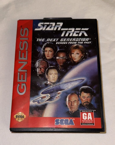 Star Trek: The Next Generation -- Echoes From the Past (Sega Genesis, 1994)
