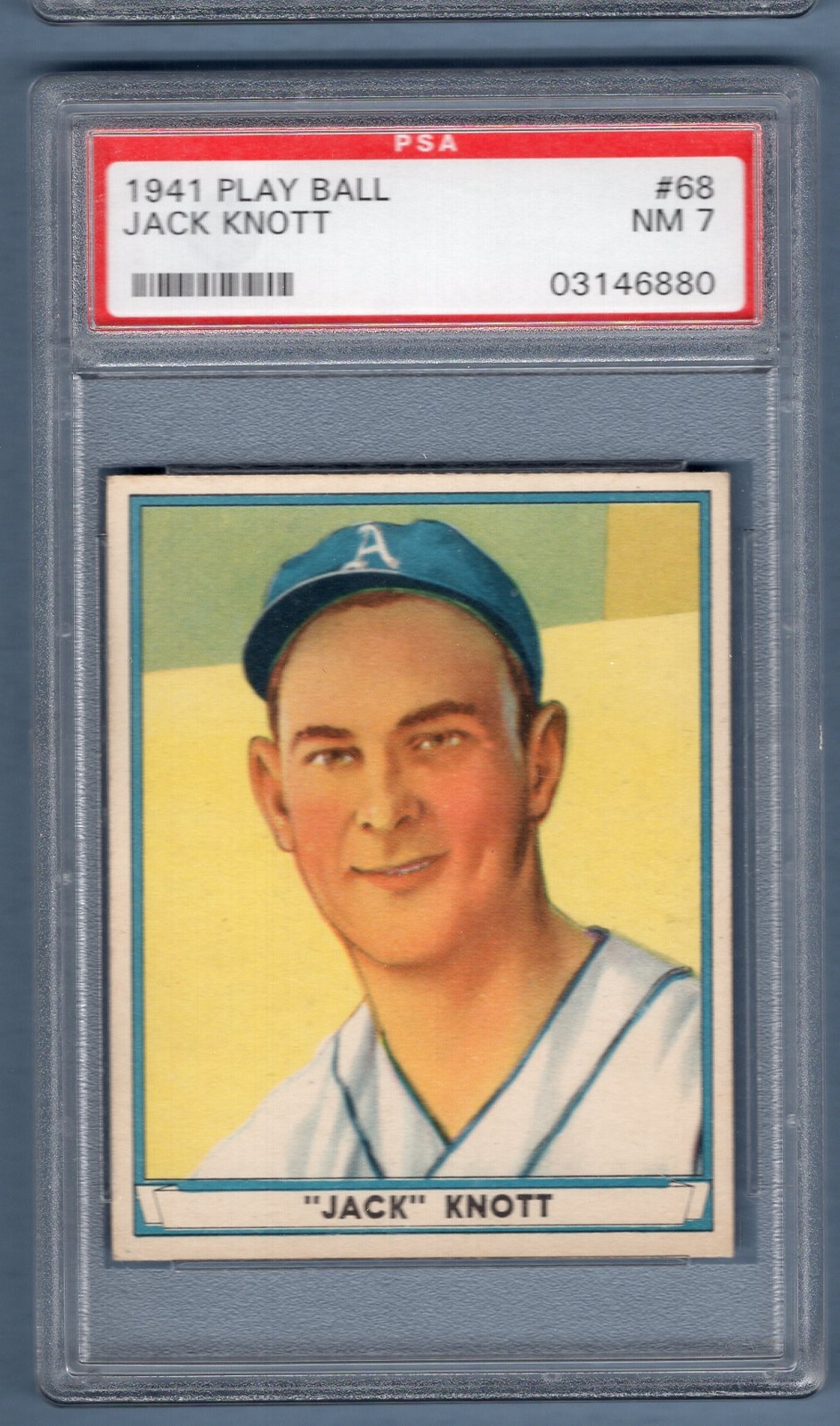 1941 Play Ball #68 Jack Knott (03146880) PSA 7