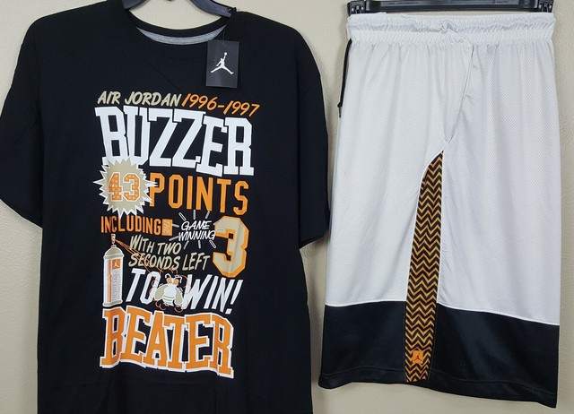 Nike Air Jordan XII Retro 12 Taxi Outfit Shirt Shorts Black RARE (size 3xl) for sale online | eBay