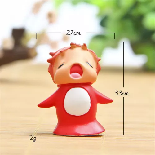 NEW 4Pcs Studio Ghibli Ponyo On The Cliff Resin Figures Cute Toy Gift Decor hot - Picture 3 of 6