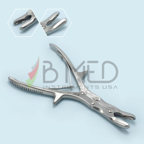 OR Grade Stille-Luer Bone Rongeur Curved 10mm Bite 8 3/4" Orthopedic Instruments - Picture 1 of 7
