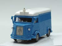 Busch Citroen H, Reifen-Lieferwagen, Blau-Weiss - 41925 - 1:87