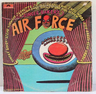 Ginger Baker's - Air Force - 1970 - Polydor Great Britain - 2LP
