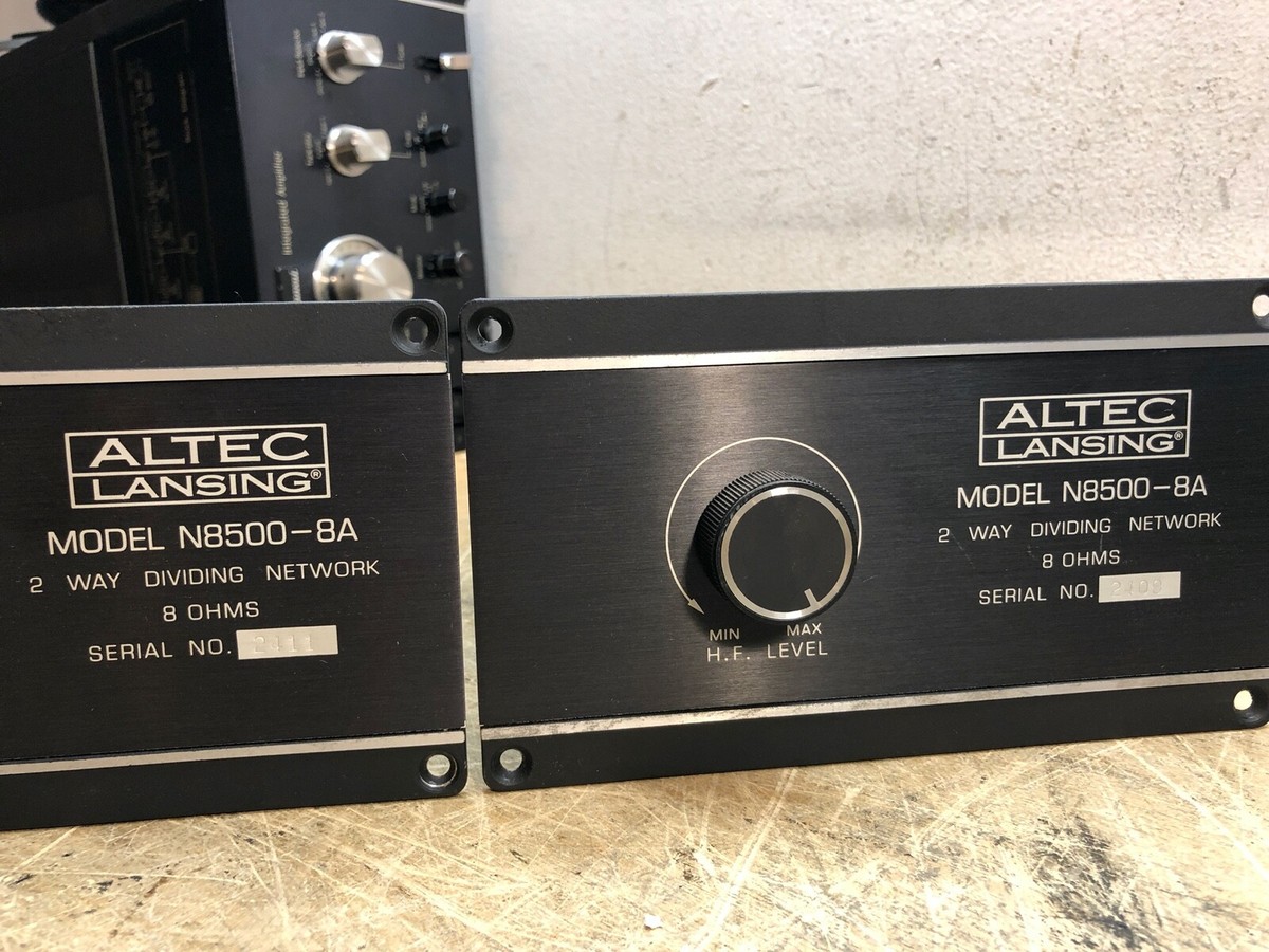 ALTEC LANSING N8500-8A 2 Way Dividing Network (PAIR) | eBay