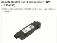 GM OEM  Remote Control Door Lock Receiver # 13586853 - Brand New, Factory Sealed