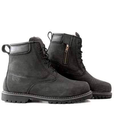 Richa Calgary schwarz wasserdicht kurz Urban Motorrad Motorrad Stiefelette